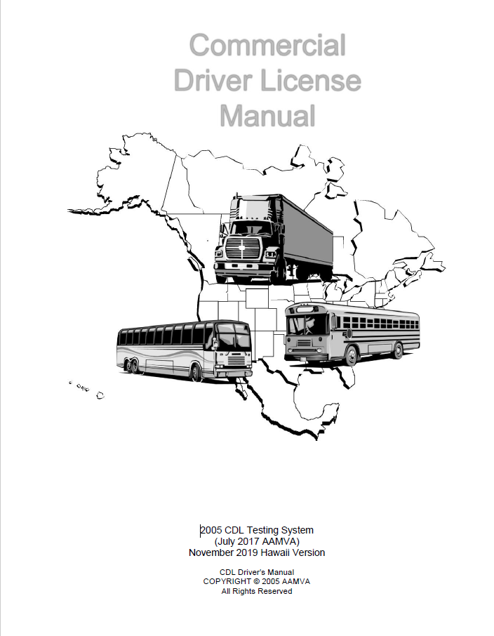 Hawaii CDL Handbook